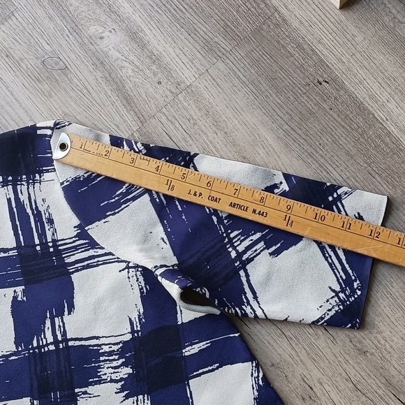 Proenza Schouler gingham Jacquard asymmetrical top size medium - Picture 11 of 16